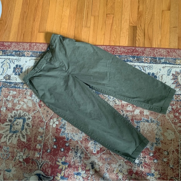 Straight Up Khakis with Washwell in Army Jacket Green - Picture 2 of 5